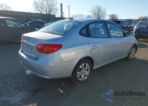 2010 Hyundai Elantra Gls from USA, damaged, VIN KMHDU4AD7AU154998